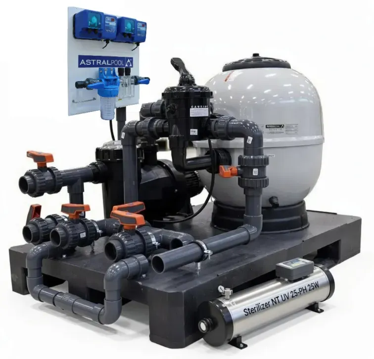 Automatiskt filtreringssystem (20m³, Nej)