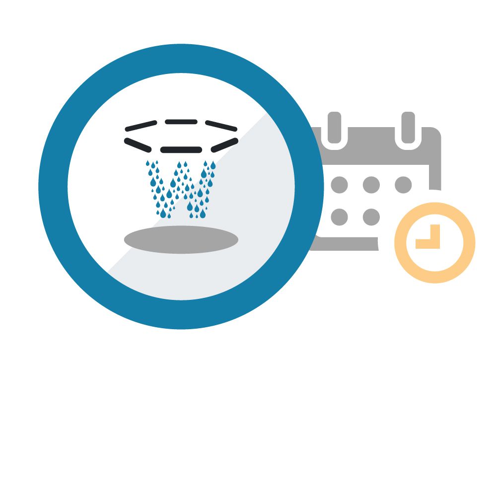 Circular water printer for rent (⌀1,6m, ↕ 2m)